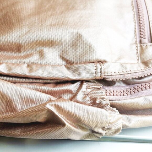 brand new Kipling reduced Large 44cm 15" Laptop Seoul Backpack rose gold pink - Picture 13 of 15